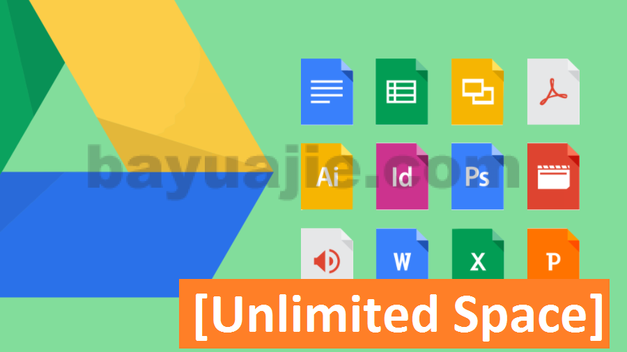 jual account google drive space unlimited